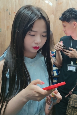 XM178蓝色连衣裙肉色丝袜小姐姐，白色内