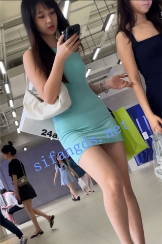 ⭐⭐⭐【KKCD㊙️】3310-极品蓝色包臀裙透明高跟鞋骚货骚NN