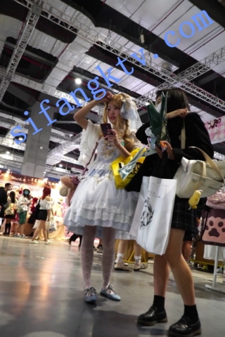 华尔兹2020漫展系列14洛丽塔清纯白丝小姐姐花内