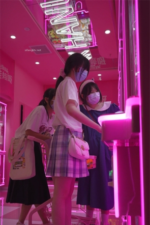 (BC-AA-030)制服jk学生妹夹娃娃..粉窄N13缝可爱又性感