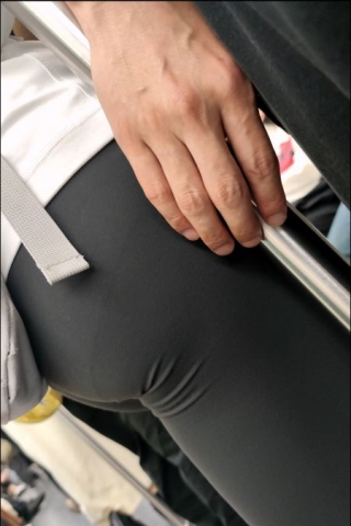 ct017【独家原创】mo捏健身女子的紧身健美裤圆臀