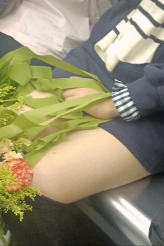 mt038【独家原创】鲜花配大腿，美不胜收——绑腿袜提花美女