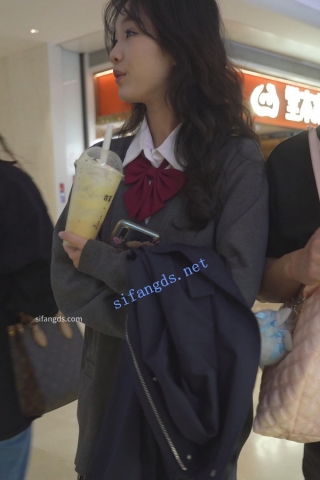 (BC-B-216)jk制服8部合辑..清纯jk学妹..路边兼职妹弯腰走光